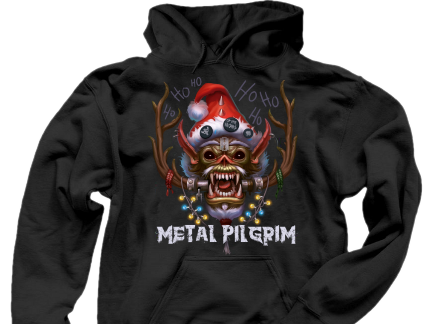Metal Christmas Hoodie