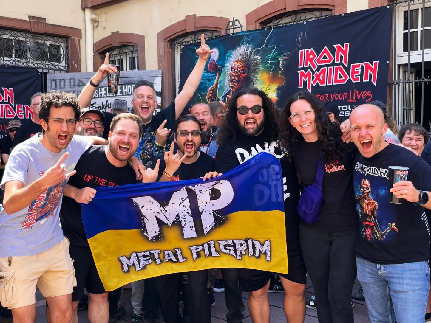 Metal Pilgrim Ukraine Flag