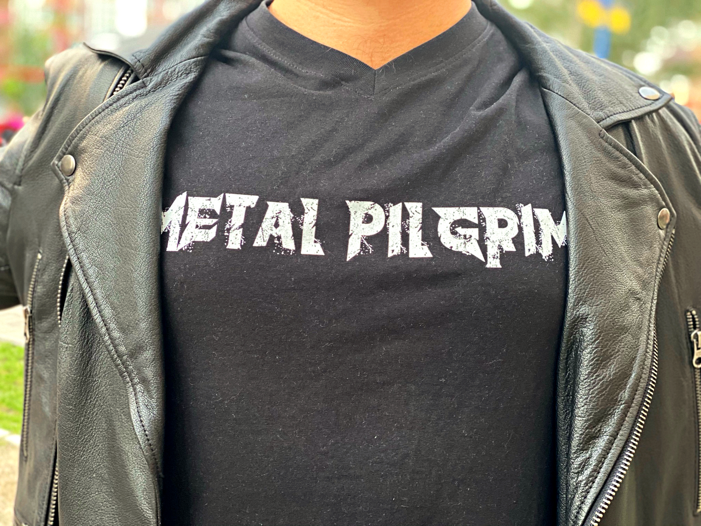 Classic Metal Pilgrim t-shirt