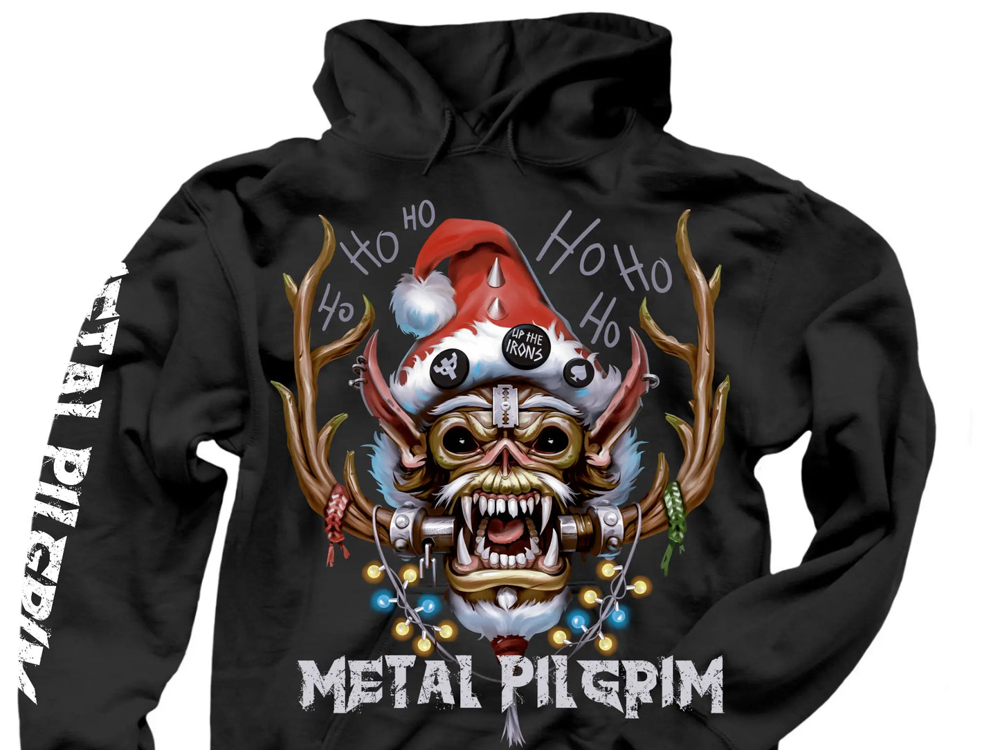 Metal Christmas Hoodie