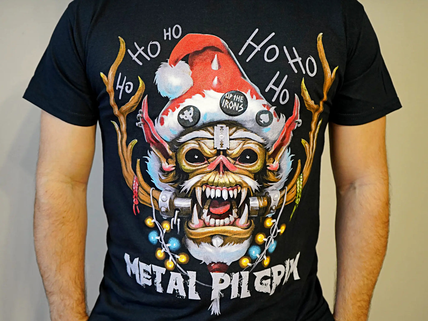 Metal Christmas T-shirt