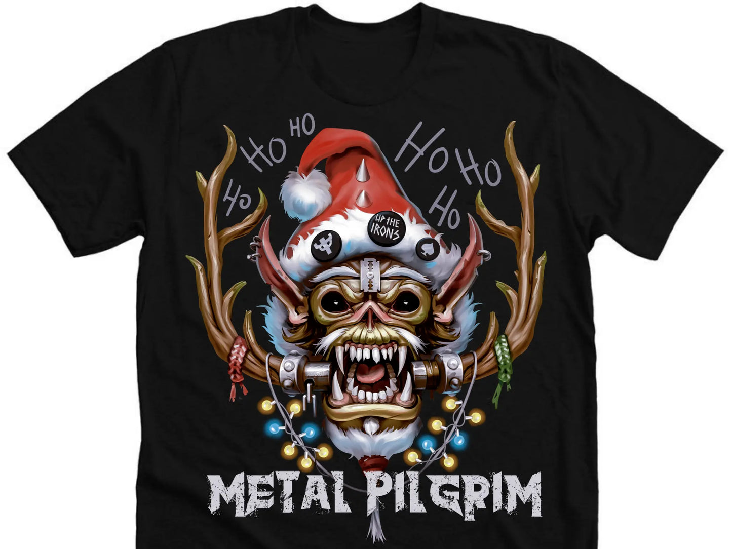 Metal Christmas T-shirt