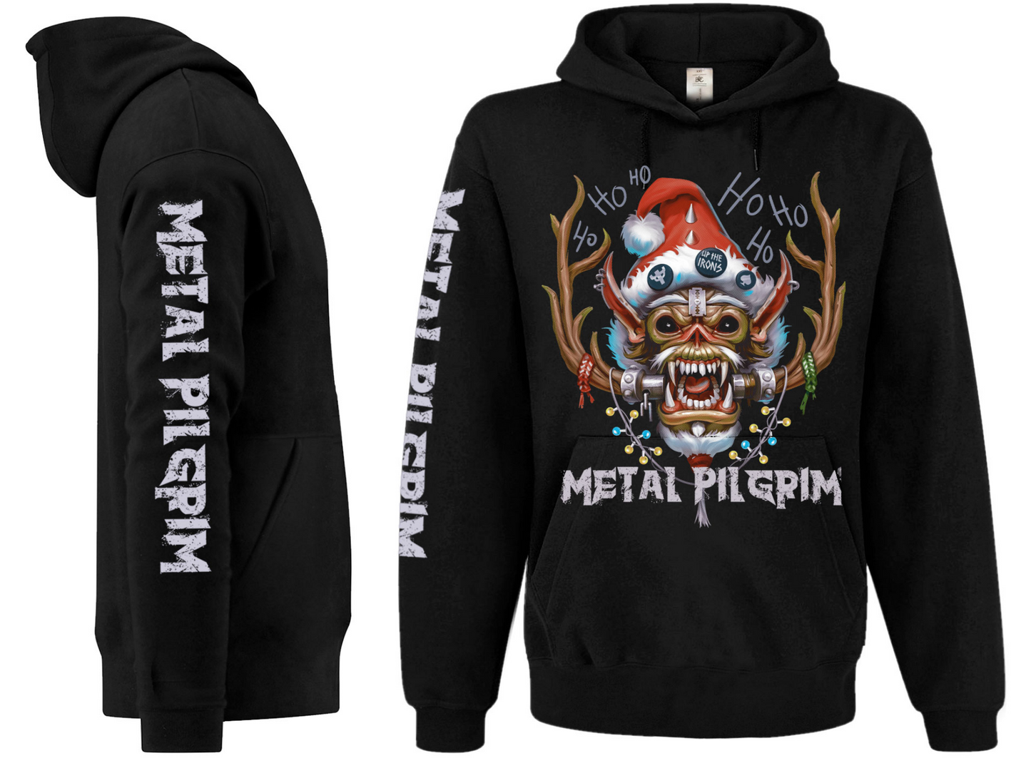 Metal Christmas Hoodie