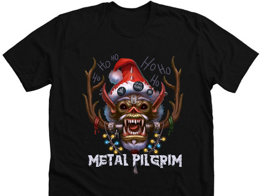 CLEARANCE: Metal Christmas T-shirt (last year's bunch)