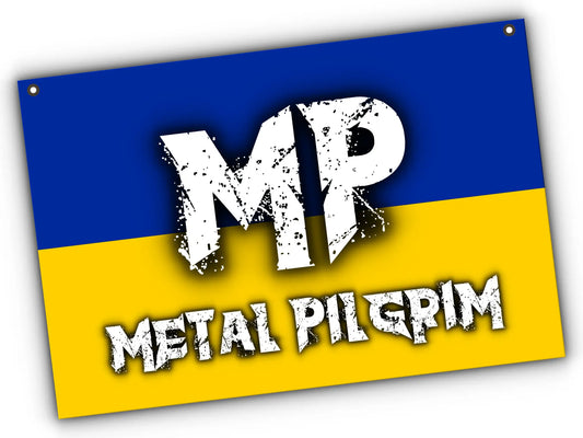Metal Pilgrim Ukraine Flag